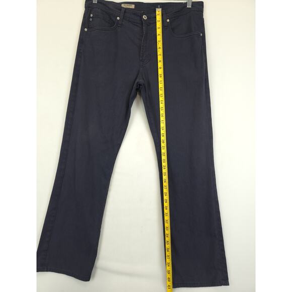 AG Adriano Goldschmied The Protege Straight Leg Pants Stretch Men 32 Navy Causal - Picture 3 of 11